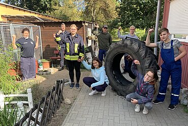 Team der Jugendfeuerwehr Schenkendorf-Krummensee